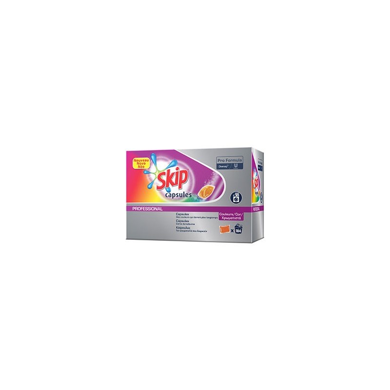 Detergente Cápsulas SKIP Professional Color 184 Doses