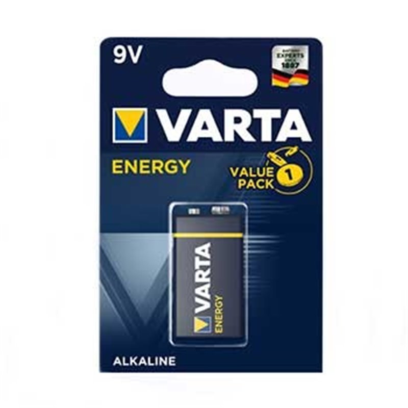 Pilha Alcalina Varta Energy 6LR61