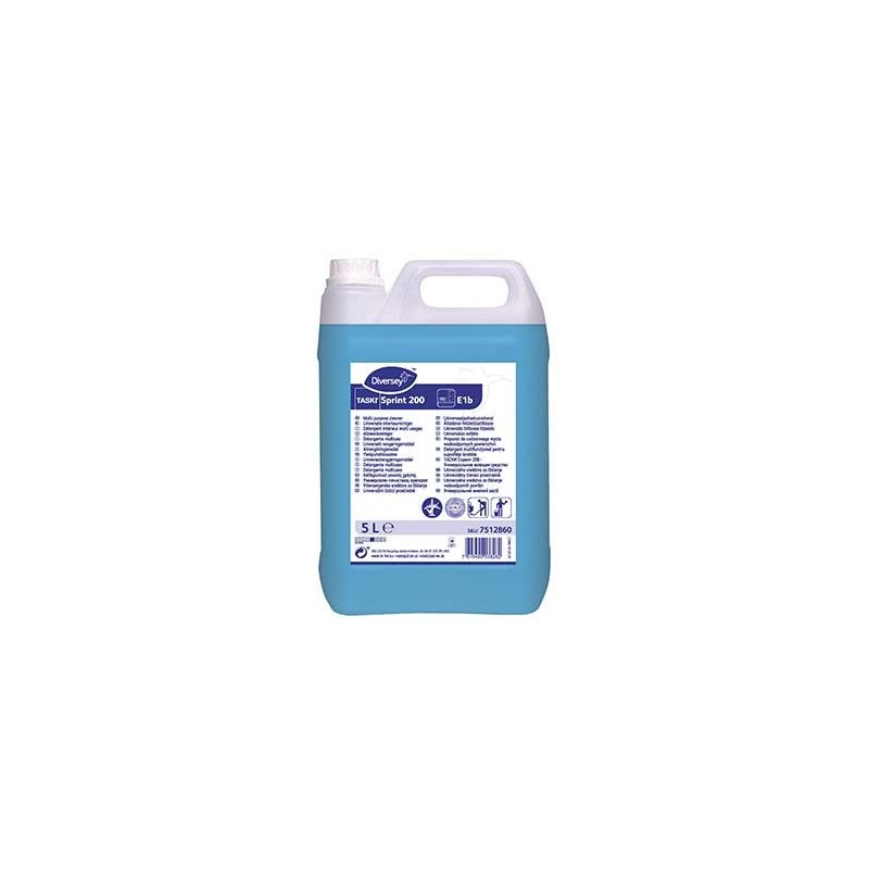 Detergente Multiusos Sprint 200 Neutro c/Secagem Rápida 5L