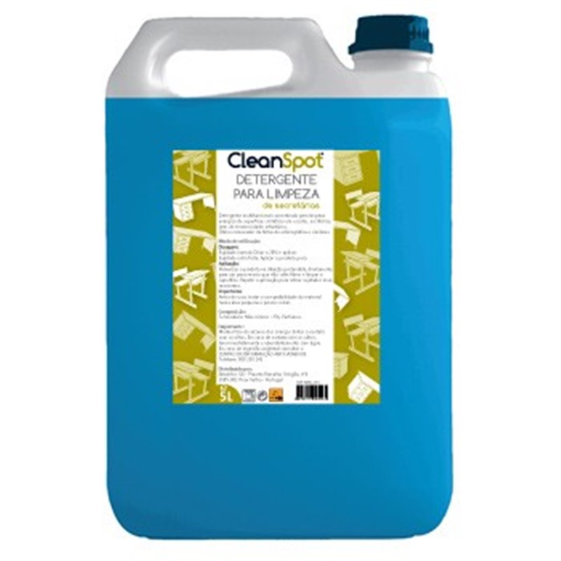Detergente Limpeza Carteiras/Secretárias CleanSpot 5L Detergente Limpeza Carteiras/Secretárias CleanSpot 5L