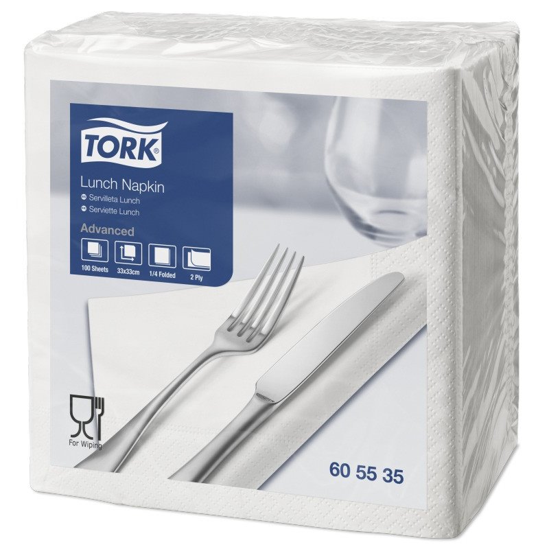 Guardanapos 33x33cm TORK Advanced 2Fls 3600un