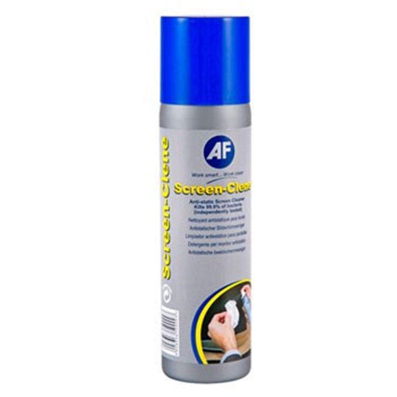 AF Screen-Clene Limpeza Ecrans Spray Anti-estático 250ml