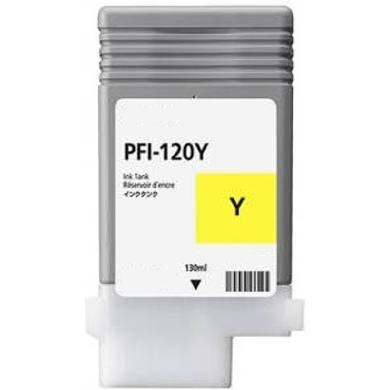 Tinteiro Compatível Canon PFI120 Amarelo