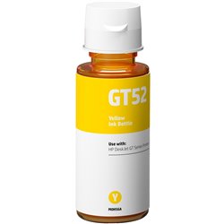 Tinteiro Compatível HP GT52 Amarelo
