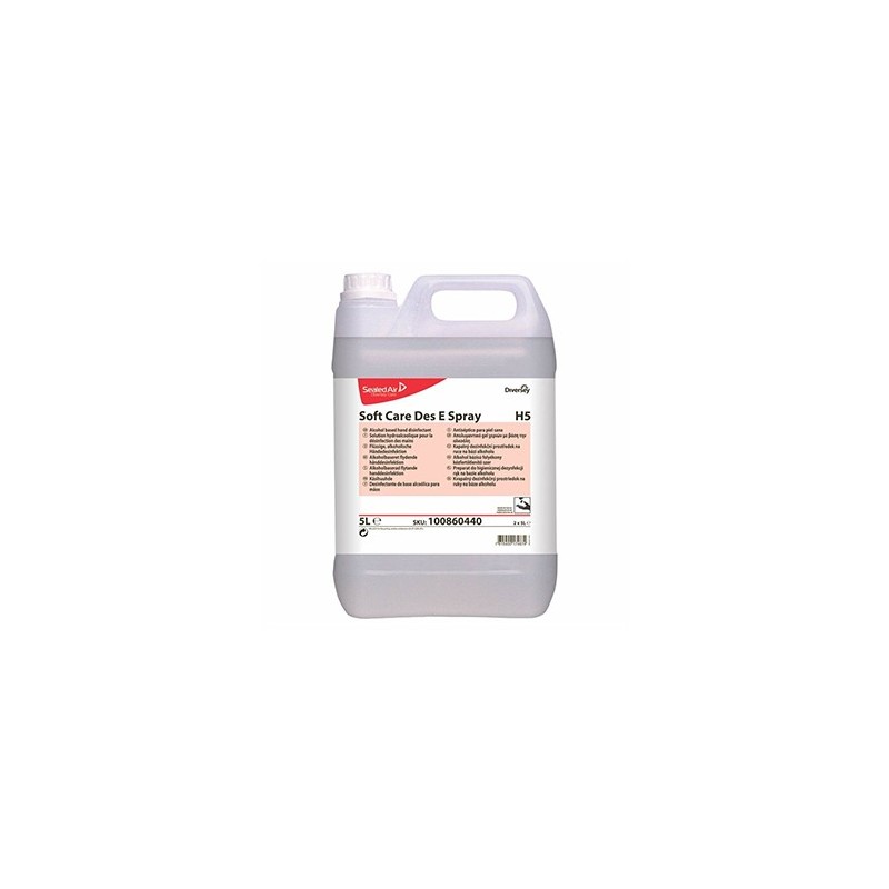 Desinfetante Soft Care DES e Spray H5 5L