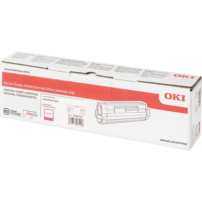 Toner Original OKI C824 Magenta