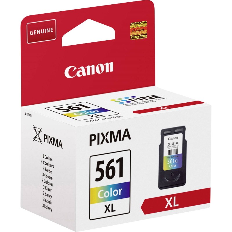 Tinteiro Original Canon CL561XL Tricolor