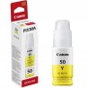 Tinteiro Original Canon GI50 Amarelo (Garrafa)