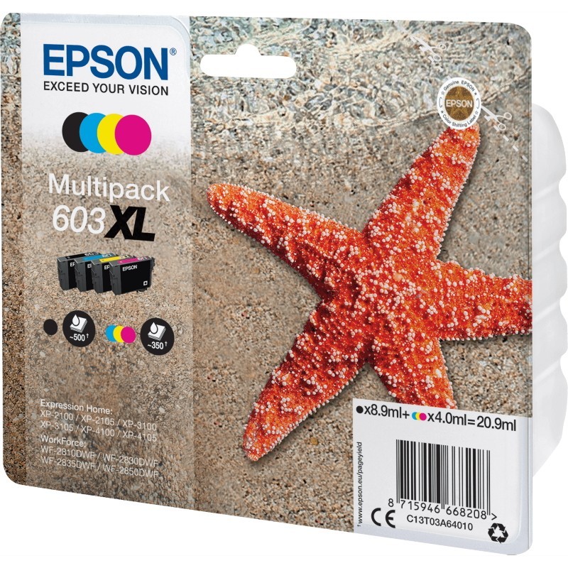 Pack Tinteiros Original Epson 603XL