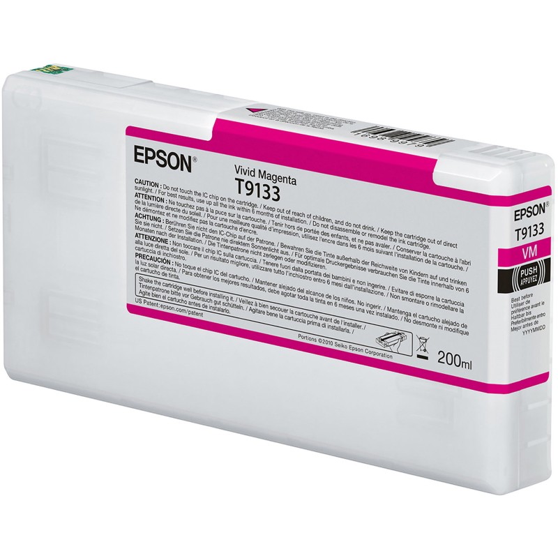 Tinteiro Original Epson T9133 Magenta