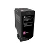 Toner Original Lexmark CX725XL Magenta
