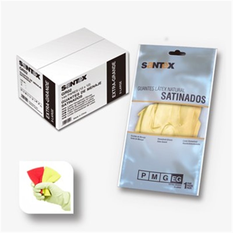 Luvas (Par) de Menage Acetinado S