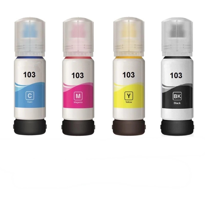 Pack Tinteiros Compatível Epson EcoTank 103