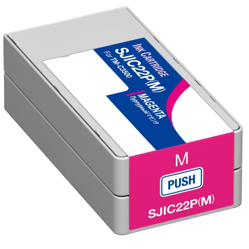 Tinteiro Compatível Epson SJI22P Magenta