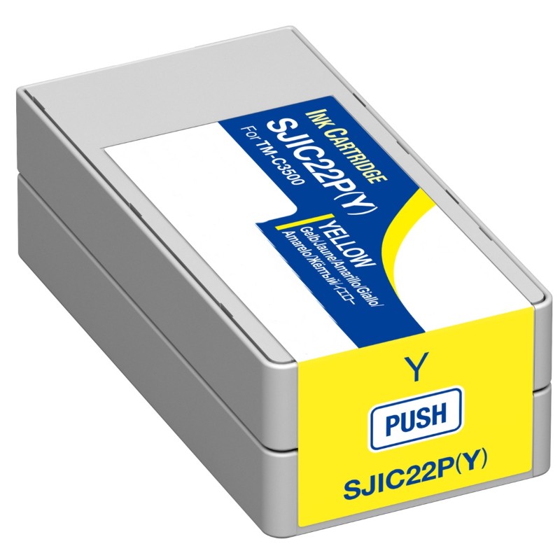 Tinteiro Compatível Epson SJI22P Amarelo