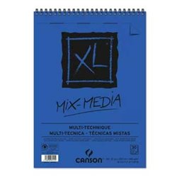 Bloco Espiralado Canson XL Mix Media A4 300gr 30 Folhas
