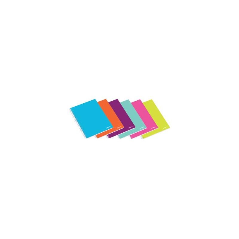 Caderno Espiral Ambar School A4 Pautado 80 Folhas