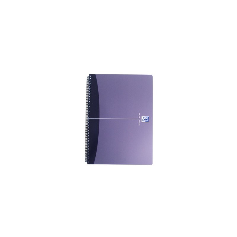 Caderno Espiral Oxford Office Book Capa PP A4 Pautado 90 Folhas