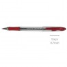Esferográfica Alban Ball Point Grip 0.7mm Vermelho