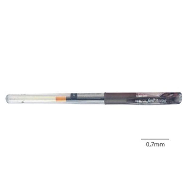 Esferográfica Dong-A Jell-Zone Gel 0,7mm Preto 12un