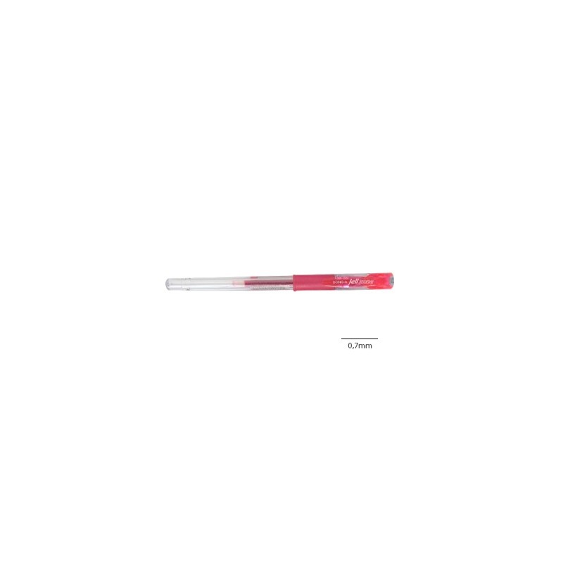 Esferográfica Dong-A Jell-Zone Gel 0,7mm Vermelho 12un