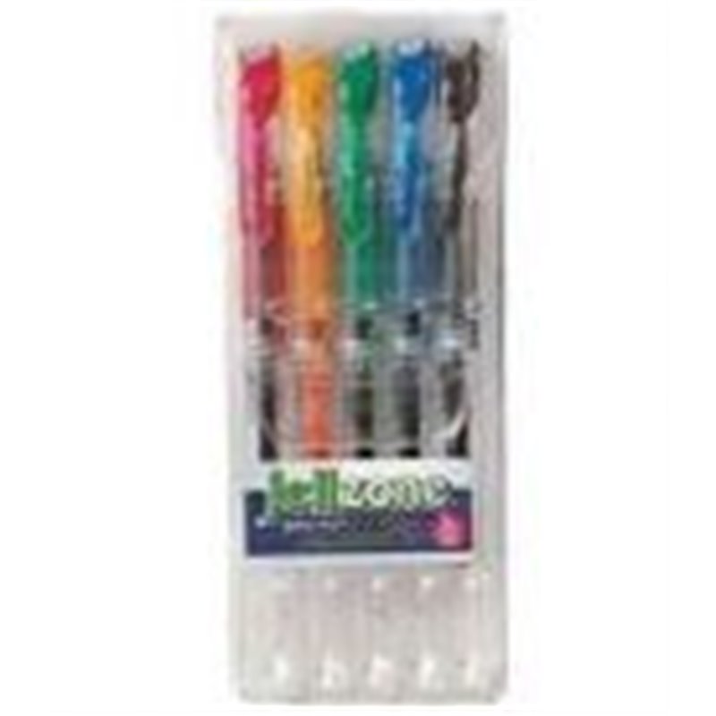 Esferográficas Dong-A Jell-Zone Gel 0,7mm 5 Cores