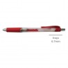 Esferográfica Alban Gel 0,7mm Vermelho