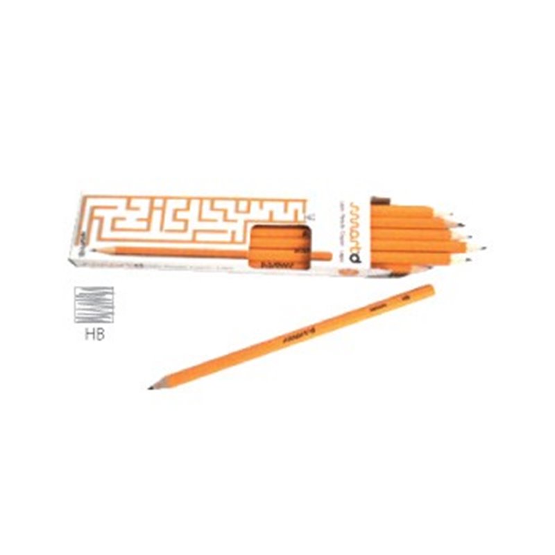 Lápis Nº2-HB Smartd 12un