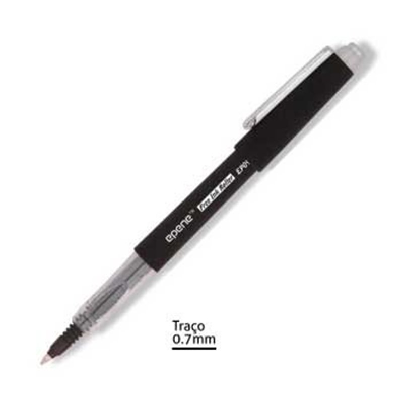 Marcador Roller 0.7mm Epene Preto