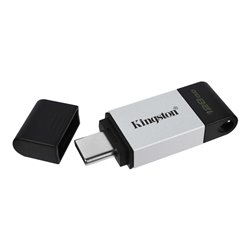 Kingston DataTraveler 80 Memória USB-C 3.2 Gen 1 128GB Metal