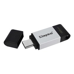 Kingston DataTraveler 80 Memória USB-C 3.2 Gen 1 32GB Metal
