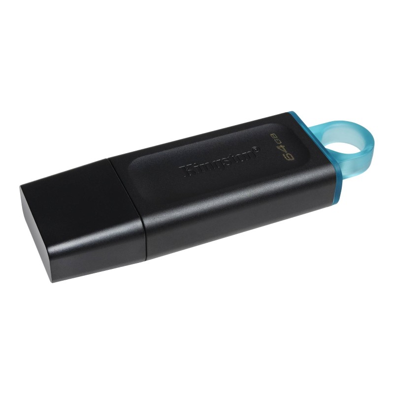 Kingston DataTraveler Exodia Memória USB-A 3.2 64GB Preto/Turquesa