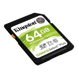 Kingston Canvas Select Plus Cartão SDXC UHS-I 64GB Class10