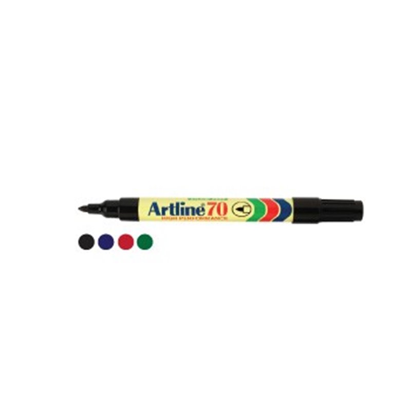 Marcador Grosso Artline 70 Preto