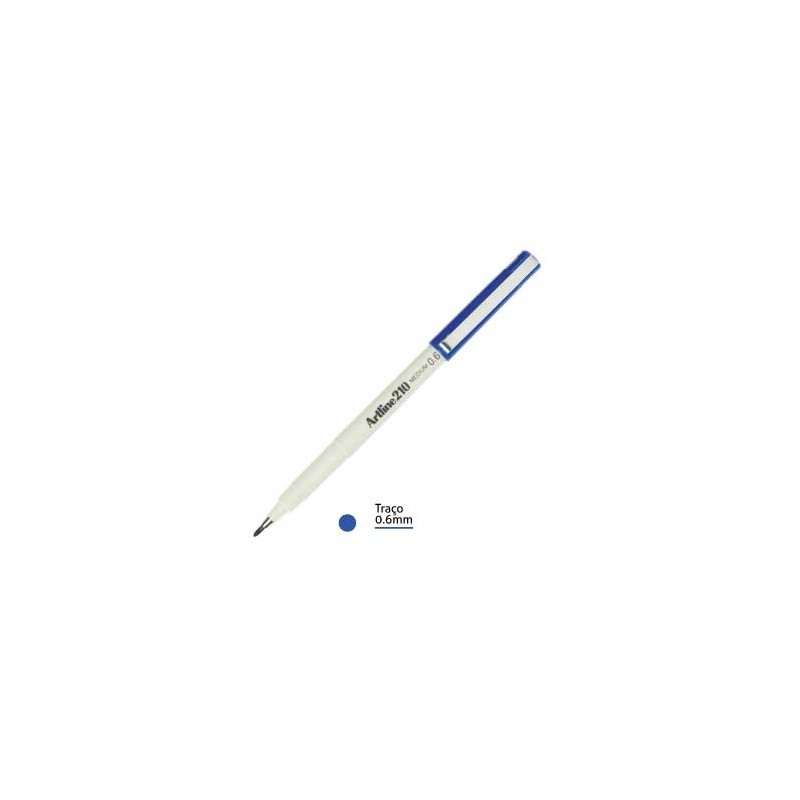 Marcador Artline 210 0.6mm Azul