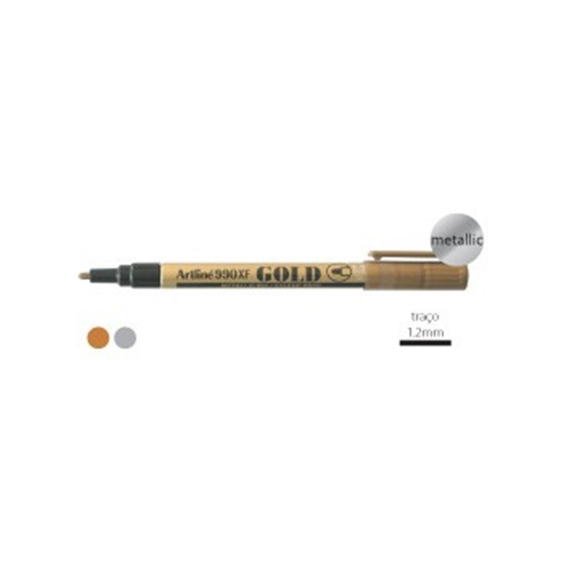Marcador Pintura Artline EK990 1,2mm Ouro