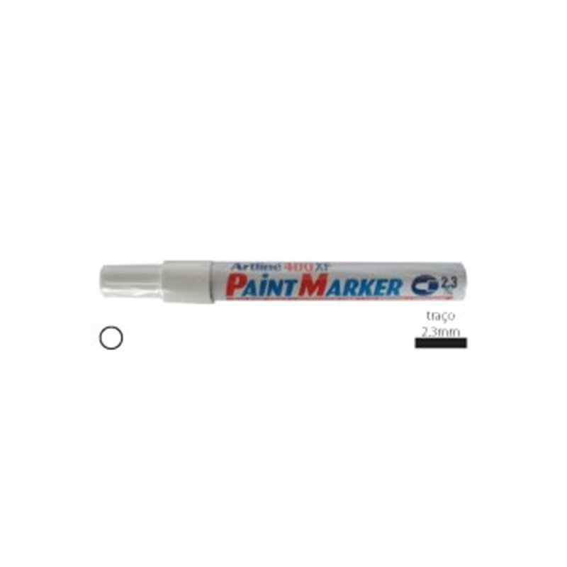 Marcador Grosso Opaco Artline EK400XF70 Branco