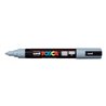 Marcador Uniball Posca PC5M 1,8mm Cinza