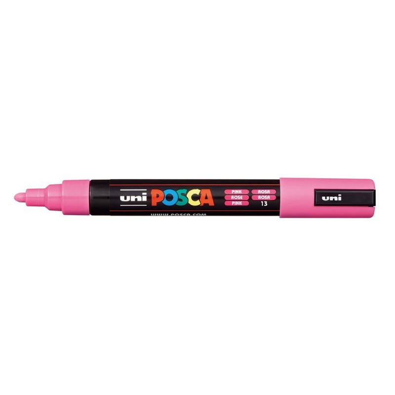 Marcador Uniball Posca PC5M 1,8mm Rosa
