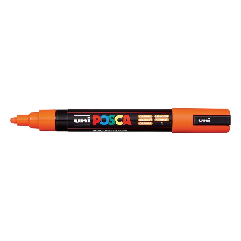 Marcador Uniball Posca PC5M 1,8mm Laranja