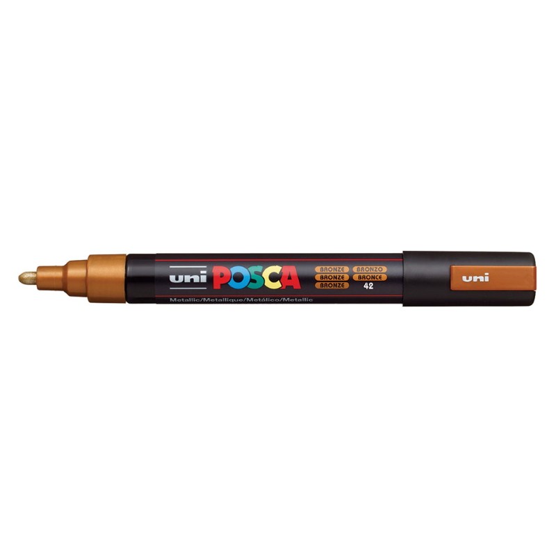 Marcador Uniball Posca PC5M 1,8mm Bronze