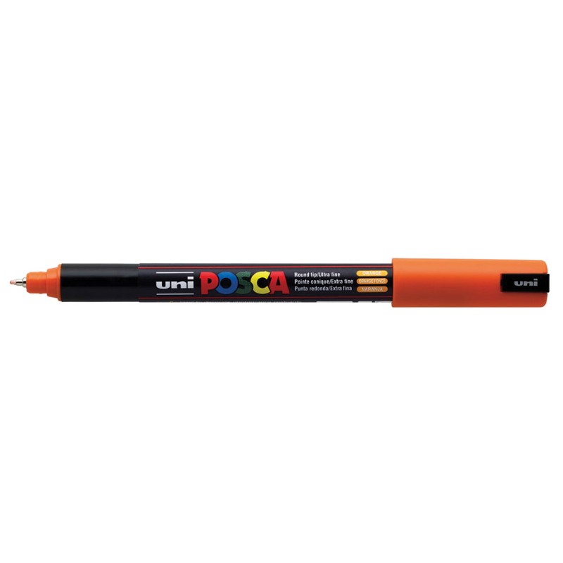 Marcador Uniball Posca PC1MR 0,7mm Laranja