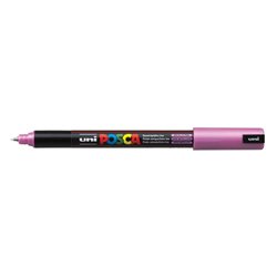 Marcador Uniball Posca PC1MR 0,7mm Rosa Metálico