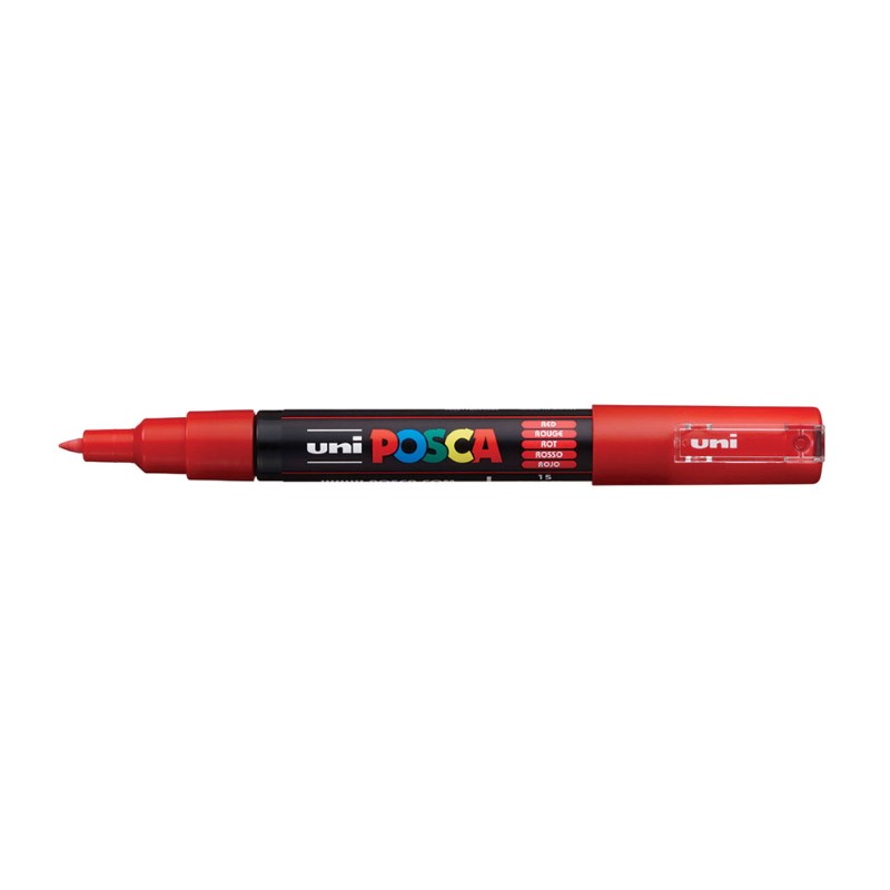 Marcador Uniball Posca PC1M 0,7mm Vermelho Marcador Uniball Posca PC1M 0,7mm Vermelho