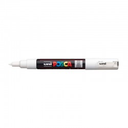 Marcador Uniball Posca PC1M 0,7mm Branco