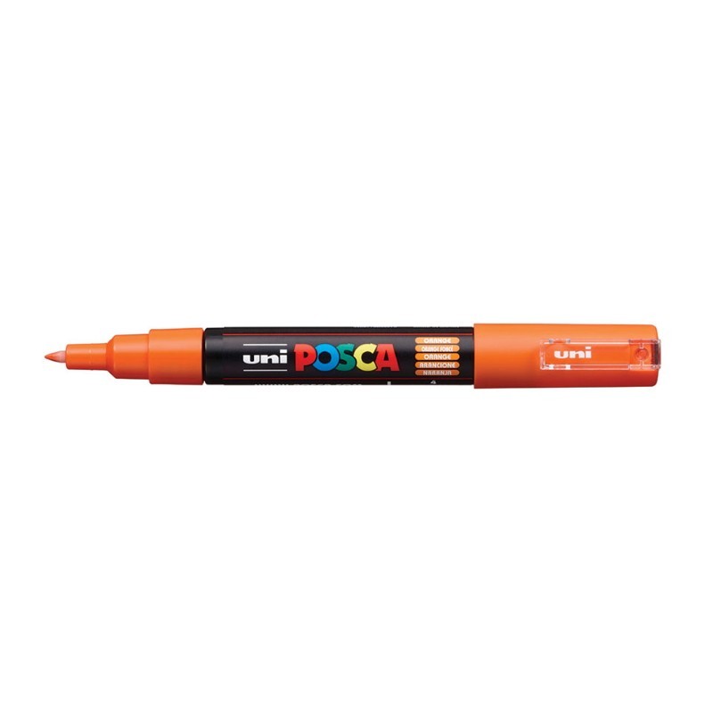 Marcador Uniball Posca PC1M 0,7mm Laranja