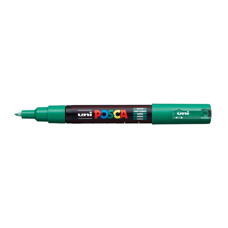 Marcador Uniball Posca PC1M 0,7mm Verde Marcador Uniball Posca PC1M 0,7mm Verde