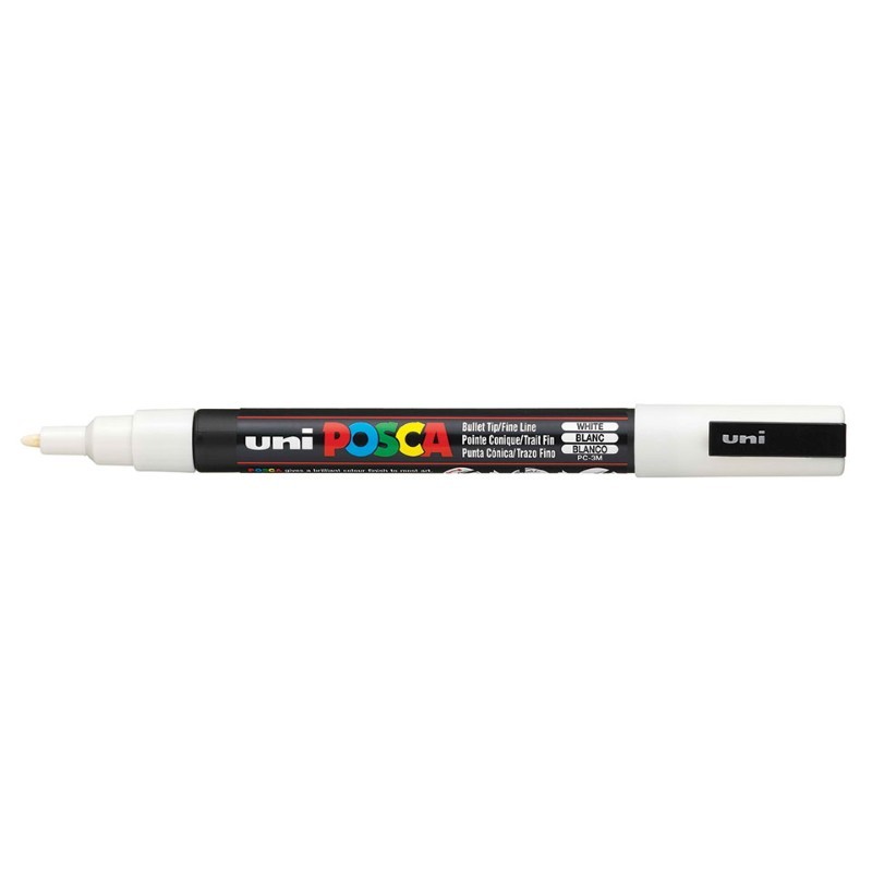 Marcador Uniball Posca PC3M 0,9mm Branco