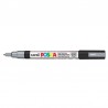 Marcador Uniball Posca PC3M 0,9mm Prata