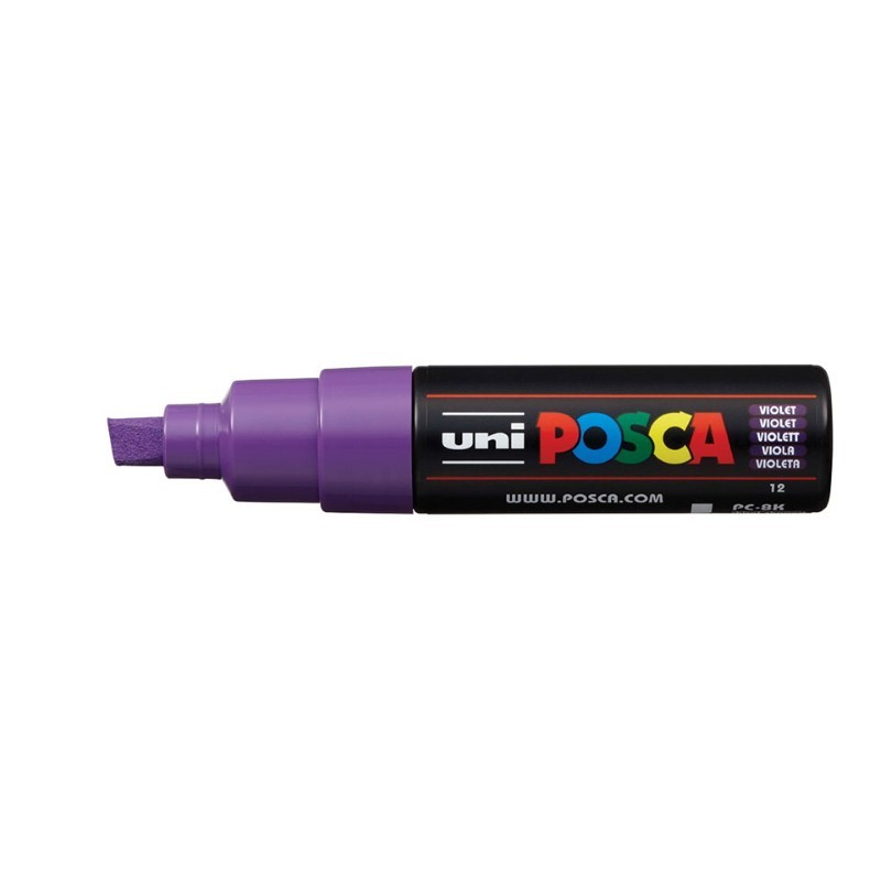 Marcador Uniball Posca PC8K 8,0mm Violeta